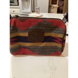Pendleton Crossbody Southwestern Striped Red Black